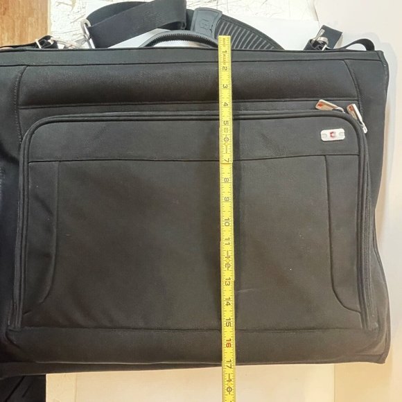 Victorinox Deluxe Garment Sleeve Carrying Strap Bag Black Excellent Condition Cl - Picture 6 of 16